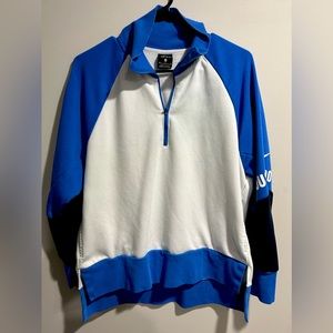 Nike womens 1/4 zip fleece pullover size Medium